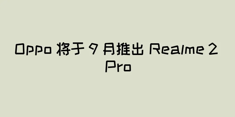 Oppo 将于 9 月推出 Realme 2 Pro