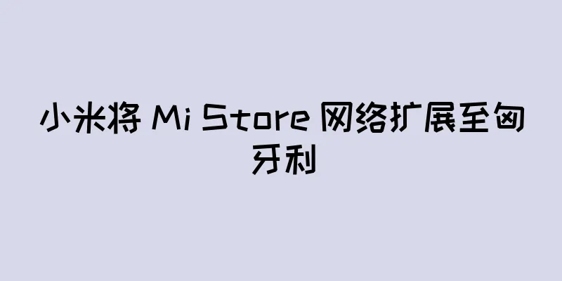 小米将 Mi Store 网络扩展至匈牙利