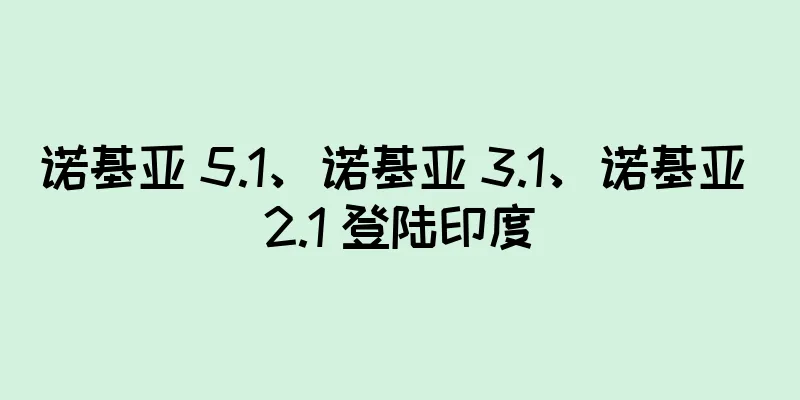 诺基亚 5.1、诺基亚 3.1、诺基亚 2.1 登陆印度