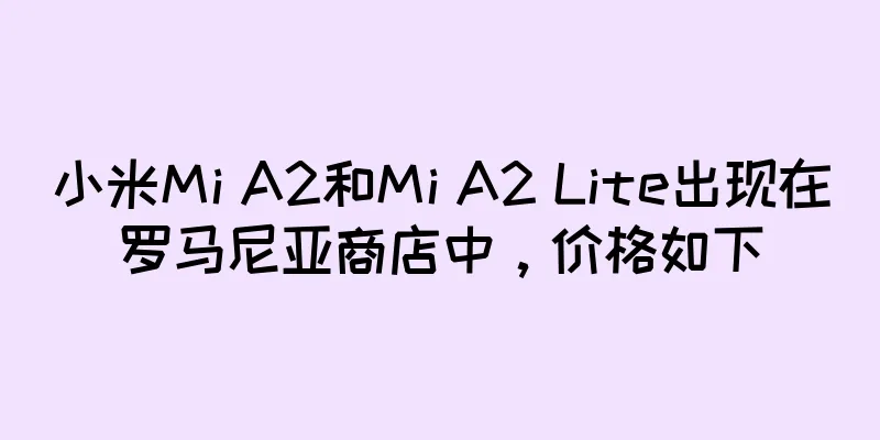 小米Mi A2和Mi A2 Lite出现在罗马尼亚商店中，价格如下
