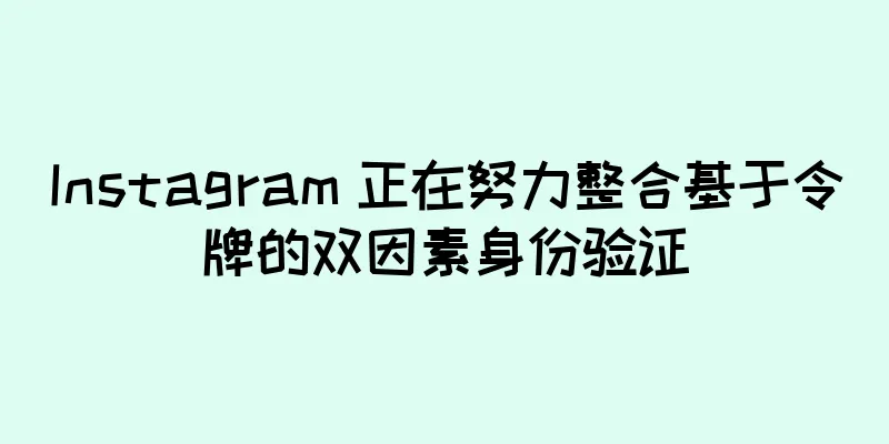 Instagram 正在努力整合基于令牌的双因素身份验证