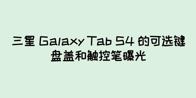 三星 Galaxy Tab S4 的可选键盘盖和触控笔曝光