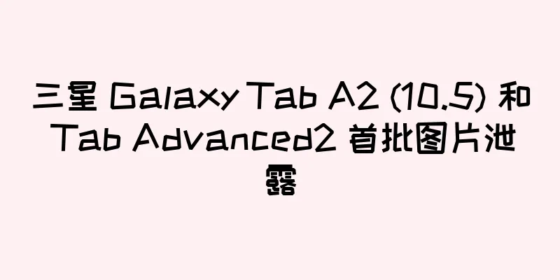 三星 Galaxy Tab A2 (10.5) 和 Tab Advanced2 首批图片泄露