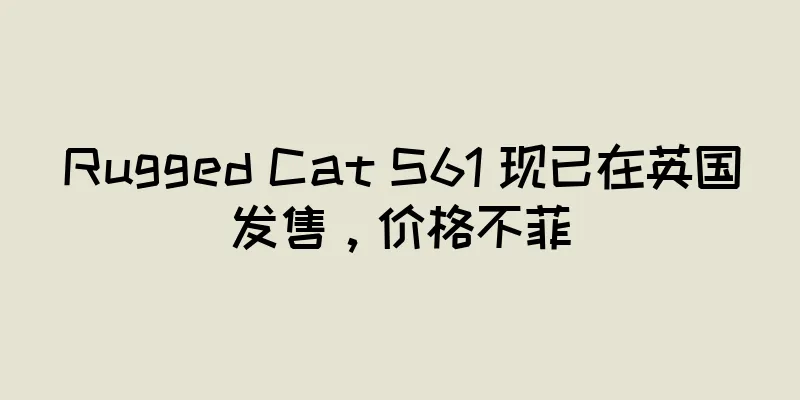 Rugged Cat S61 现已在英国发售，价格不菲