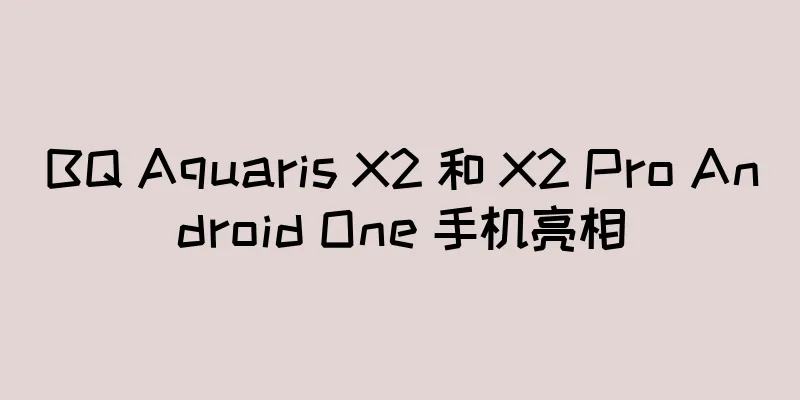 BQ Aquaris X2 和 X2 Pro Android One 手机亮相