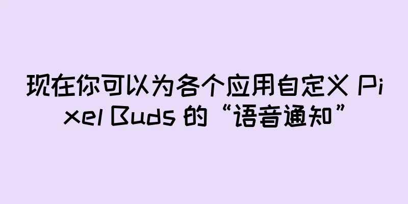现在你可以为各个应用自定义 Pixel Buds 的“语音通知”
