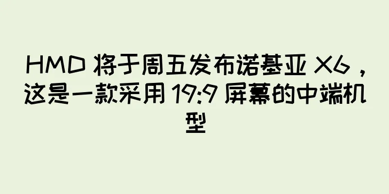 HMD 将于周五发布诺基亚 X6，这是一款采用 19:9 屏幕的中端机型