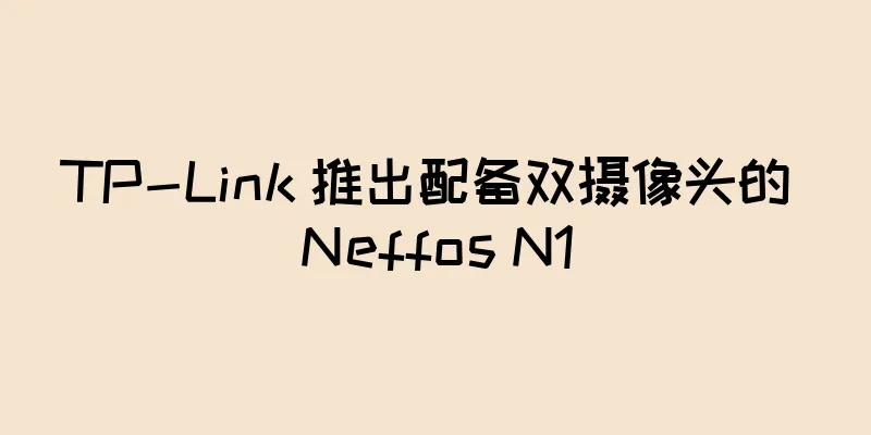 TP-Link 推出配备双摄像头的 Neffos N1