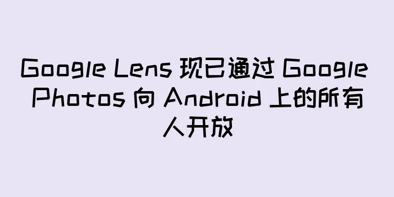 Google Lens 现已通过 Google Photos 向 Android 上的所有人开放