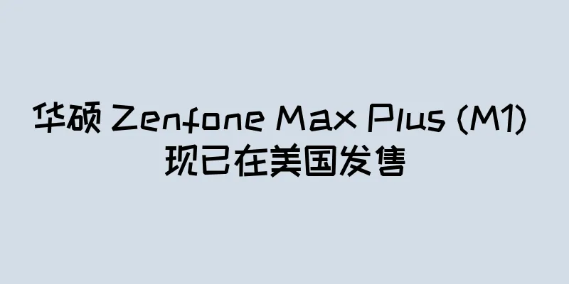 华硕 Zenfone Max Plus (M1) 现已在美国发售