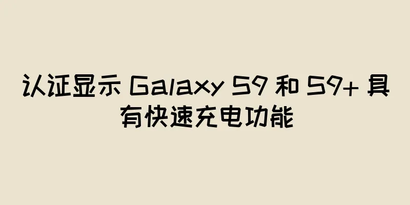 认证显示 Galaxy S9 和 S9+ 具有快速充电功能