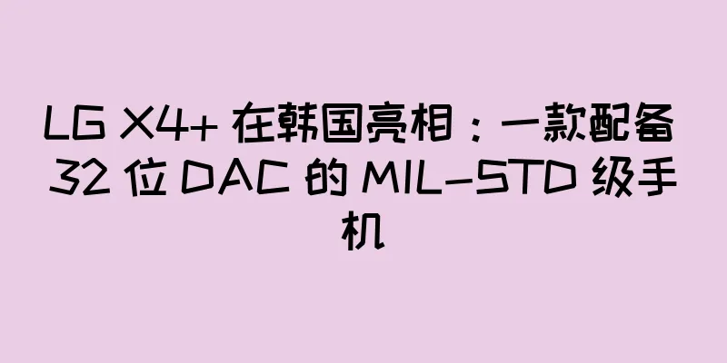 LG X4+ 在韩国亮相：一款配备 32 位 DAC 的 MIL-STD 级手机