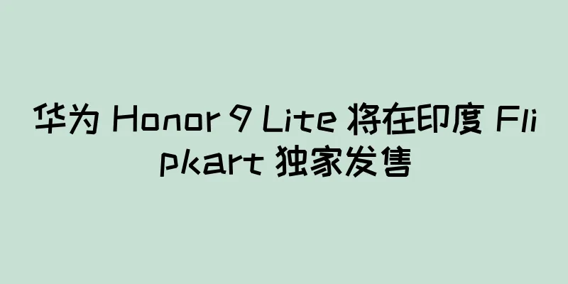 华为 Honor 9 Lite 将在印度 Flipkart 独家发售