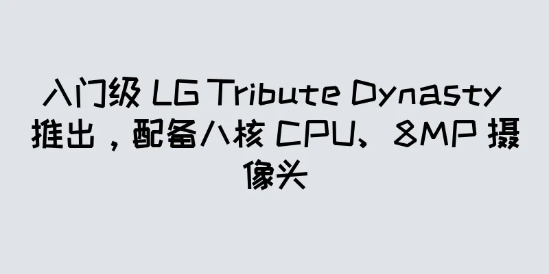 入门级 LG Tribute Dynasty 推出，配备八核 CPU、8MP 摄像头