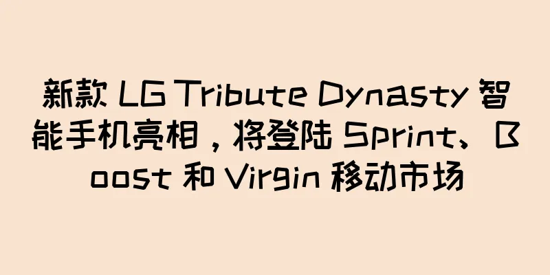 新款 LG Tribute Dynasty 智能手机亮相，将登陆 Sprint、Boost 和 Virgin 移动市场