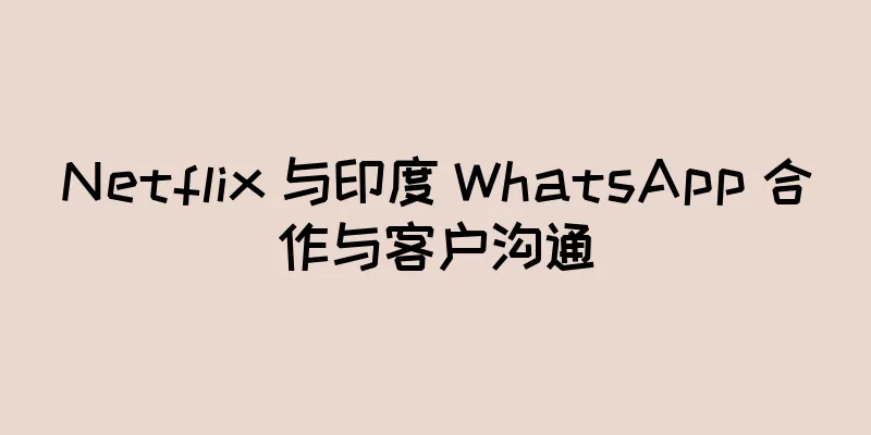 Netflix 与印度 WhatsApp 合作与客户沟通
