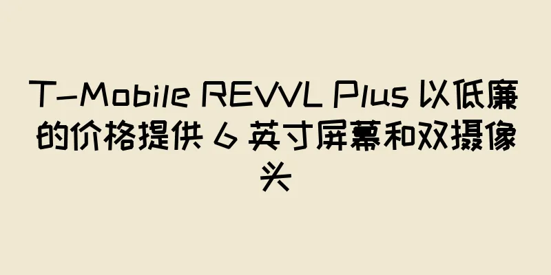 T-Mobile REVVL Plus 以低廉的价格提供 6 英寸屏幕和双摄像头