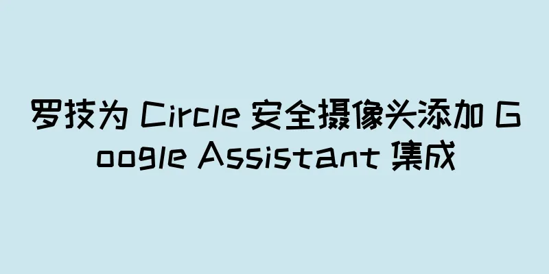 罗技为 Circle 安全摄像头添加 Google Assistant 集成
