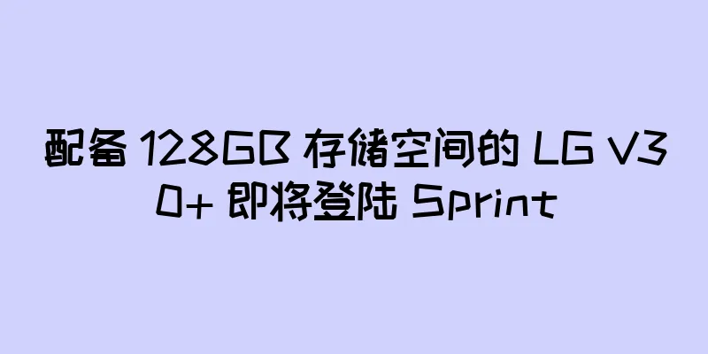 配备 128GB 存储空间的 LG V30+ 即将登陆 Sprint