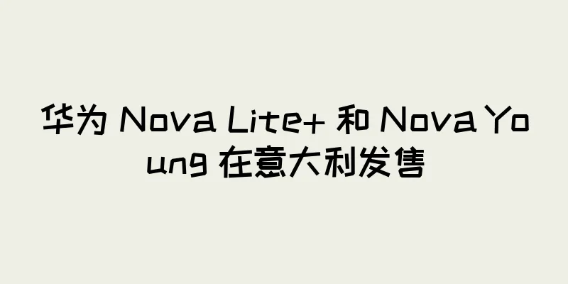 华为 Nova Lite+ 和 Nova Young 在意大利发售