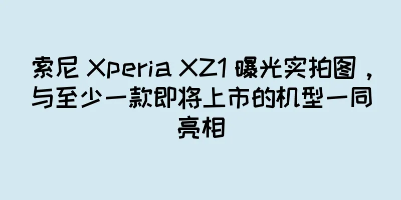 索尼 Xperia XZ1 曝光实拍图，与至少一款即将上市的机型一同亮相