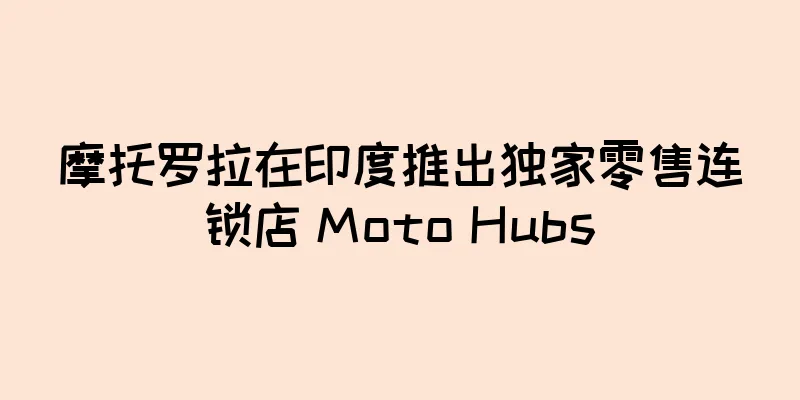 摩托罗拉在印度推出独家零售连锁店 Moto Hubs