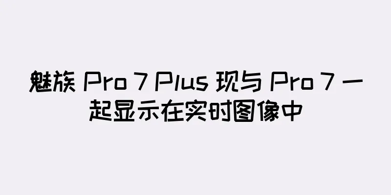 魅族 Pro 7 Plus 现与 Pro 7 一起显示在实时图像中