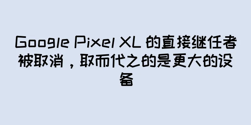 Google Pixel XL 的直接继任者被取消，取而代之的是更大的设备