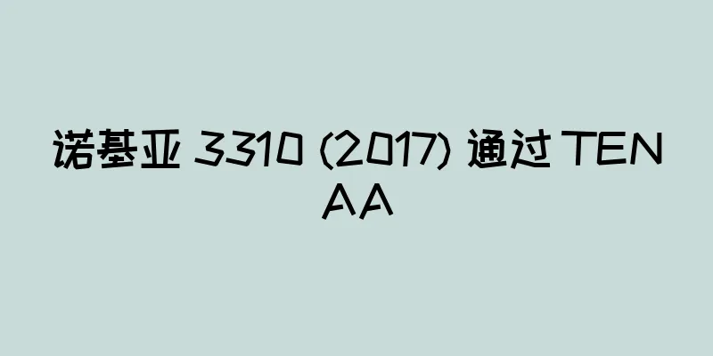 诺基亚 3310 (2017) 通过 TENAA