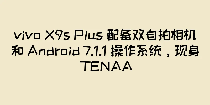 vivo X9s Plus 配备双自拍相机和 Android 7.1.1 操作系统，现身 TENAA