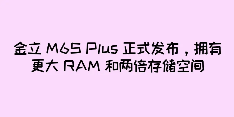 金立 M6S Plus 正式发布，拥有更大 RAM 和两倍存储空间