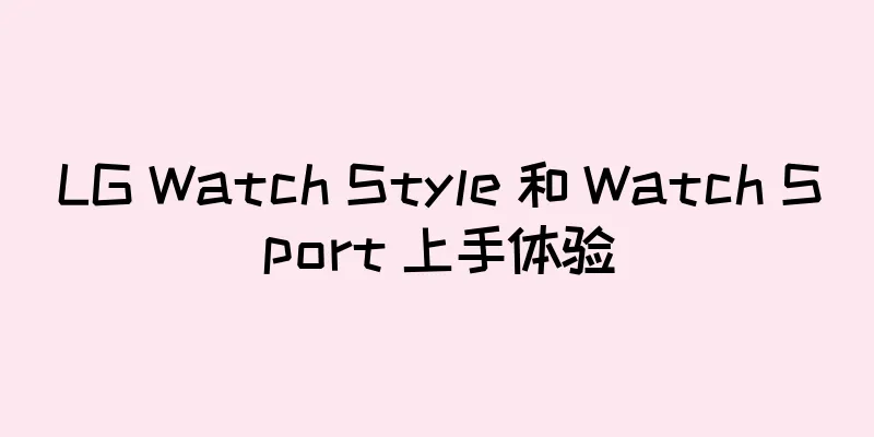 LG Watch Style 和 Watch Sport 上手体验