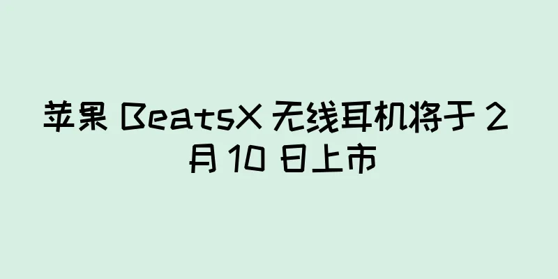 苹果 BeatsX 无线耳机将于 2 月 10 日上市