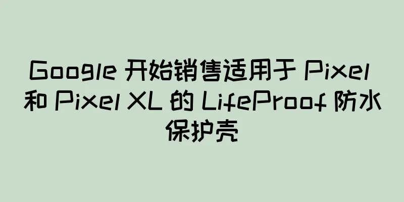 Google 开始销售适用于 Pixel 和 Pixel XL 的 LifeProof 防水保护壳