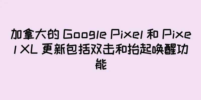 加拿大的 Google Pixel 和 Pixel XL 更新包括双击和抬起唤醒功能