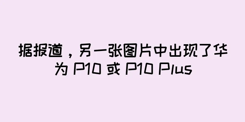 据报道，另一张图片中出现了华为 P10 或 P10 Plus
