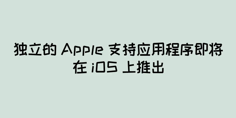独立的 Apple 支持应用程序即将在 iOS 上推出