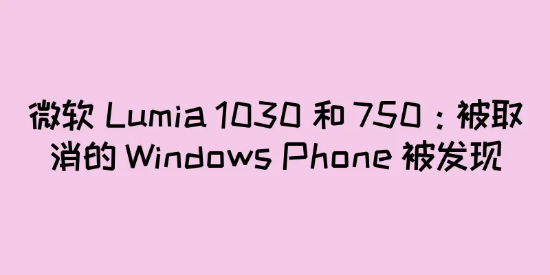 微软 Lumia 1030 和 750：被取消的 Windows Phone 被发现