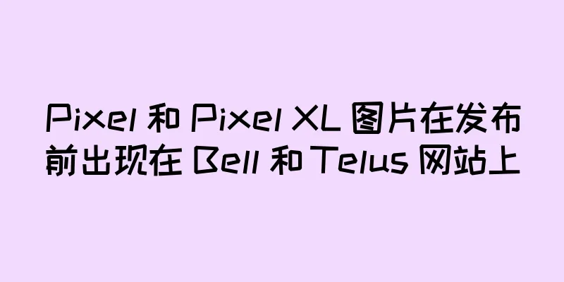 Pixel 和 Pixel XL 图片在发布前出现在 Bell 和 Telus 网站上