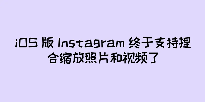 iOS 版 Instagram 终于支持捏合缩放照片和视频了