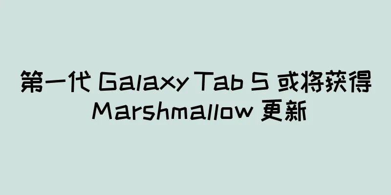 第一代 Galaxy Tab S 或将获得 Marshmallow 更新