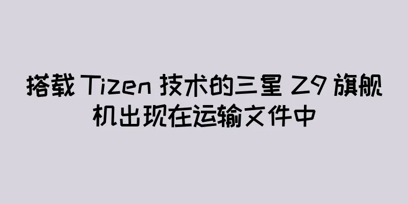 搭载 Tizen 技术的三星 Z9 旗舰机出现在运输文件中