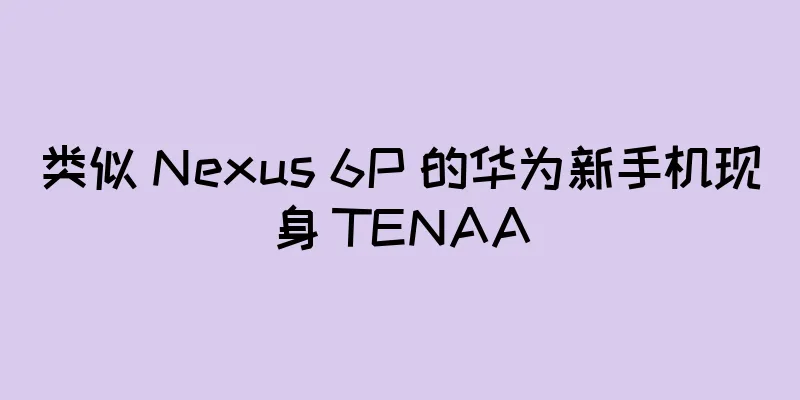 类似 Nexus 6P 的华为新手机现身 TENAA