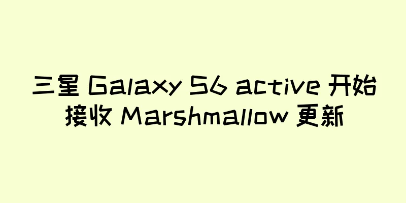 三星 Galaxy S6 active 开始接收 Marshmallow 更新